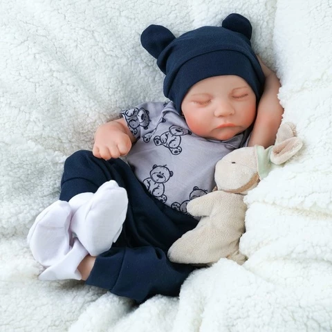 Reborn nukke poika Roope 43 cm