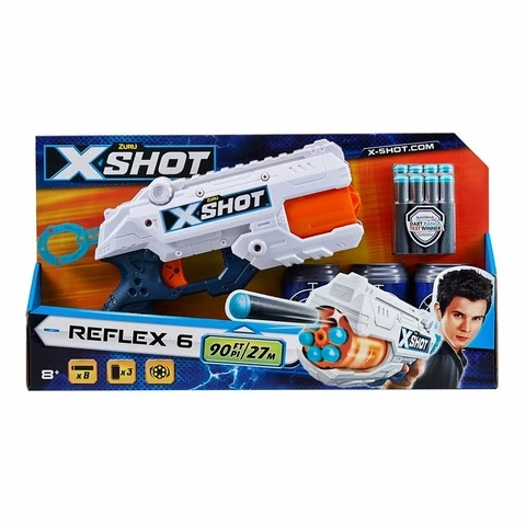 X-Shot Reflex 6 pehmonuoliase
