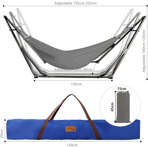 CCLIFE camping hammock and stand