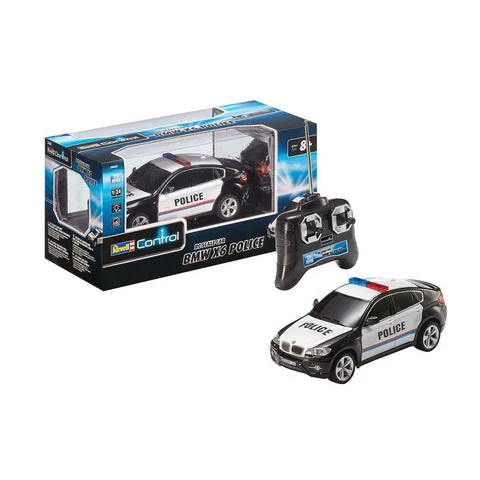 Revell Radio Controlled Police Car BMW X6 with light