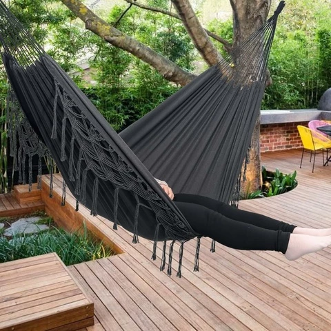 Riippumatto Boho harmaa