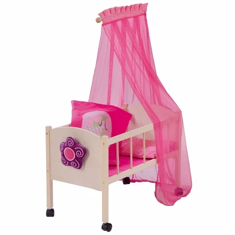 Roba Happy Fairy nuken puinen sänky katoksella