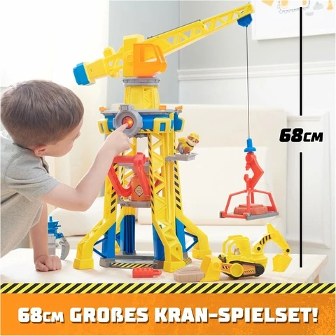 Rubble & Crew Bark Yard Crane Tower leikkisetti
