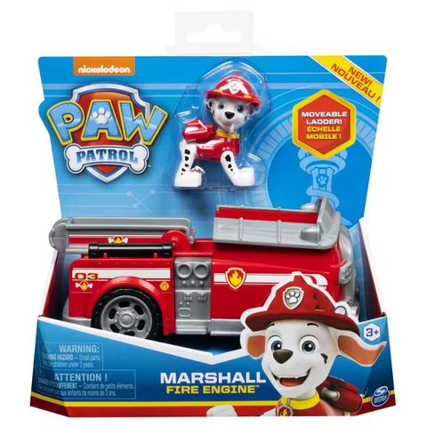  Paw Patrol vehicle and Marshal