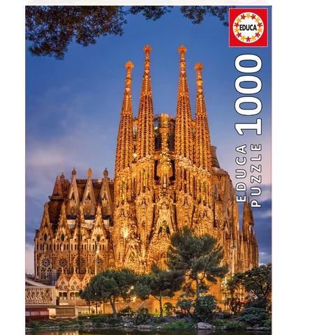 Educa Puzzle 1000 returns to Sagrada Familia