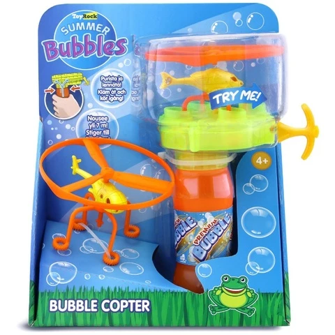 Bubble soap bubble copters