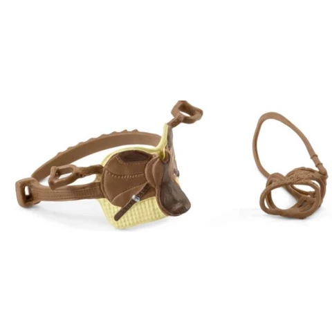 Schleich Saddle and bridle 42492