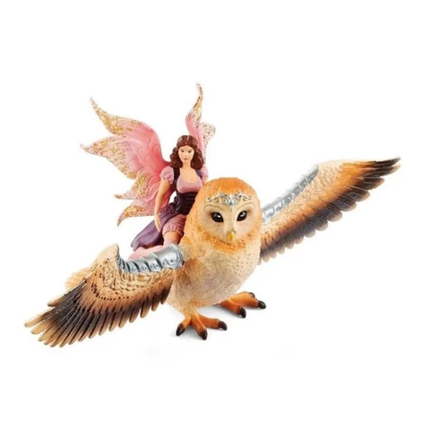  Schleich fairy and tinsel owl