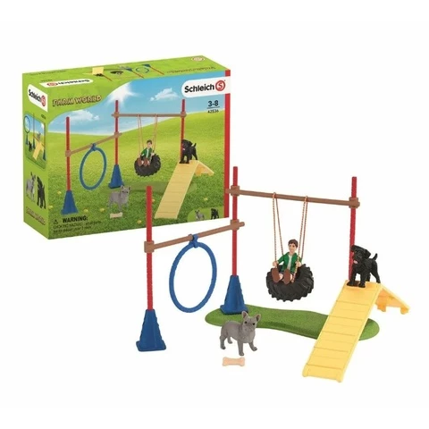  Schleich play time for dogs Farm World