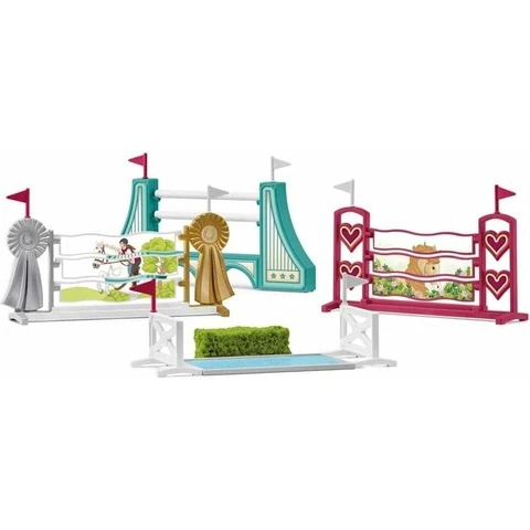 Schleich Horse Club 42612 Obstacle course accessories