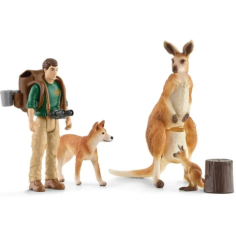 Schleich 42623 Wild Life Seikkailu Australian takamailla