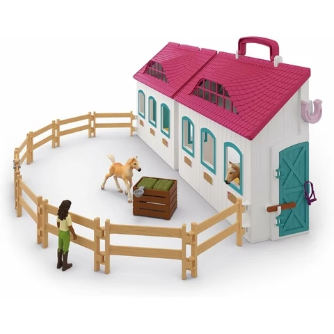 Schleich Horse Club Hevostalli avoin 42703 