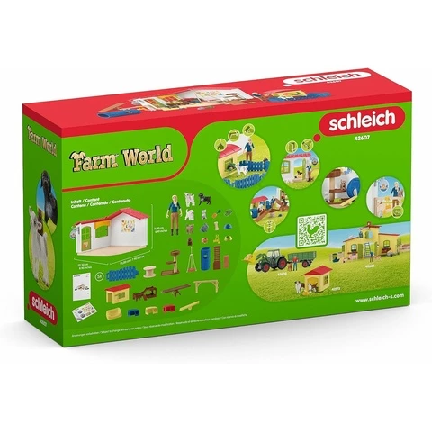 Schleich Farm World 42607 Lemmikkihotelli leikkisetti