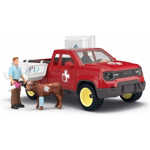 Schleich Farm World 42727 Eläinlääkärin maatilavierailu 