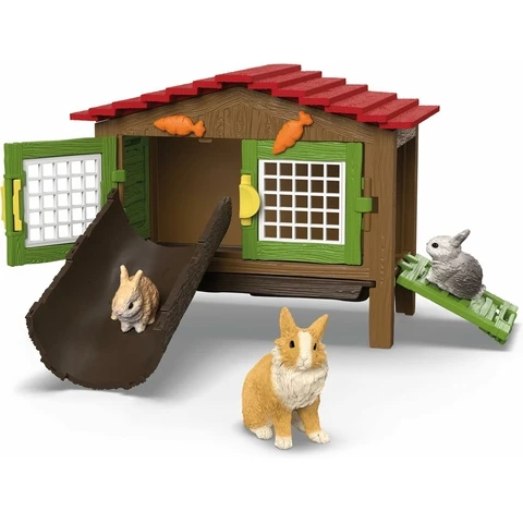Schleich Farm World 42728 Kanin koppi ja pupuja