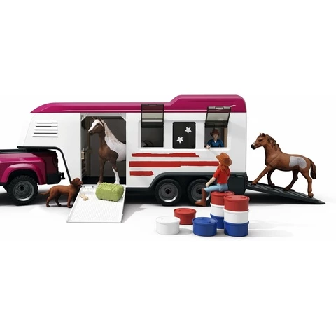 Schleich Horse Club 42705 Lakeside Auto ja perävaunu