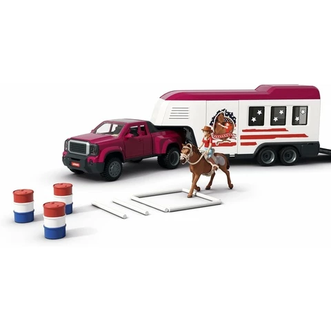 Schleich Horse Club 42705 Lakeside Auto ja perävaunu