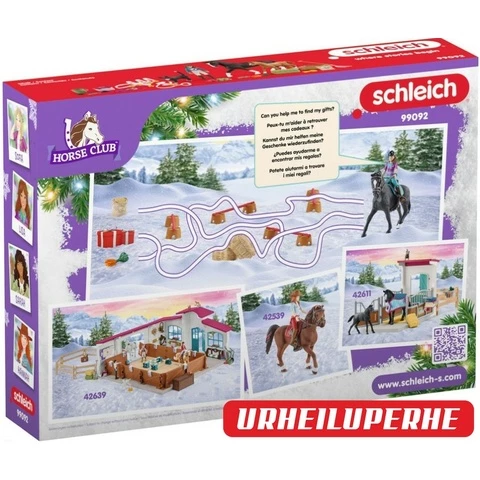 Schleich joulukalenteri 2024 Horse Club