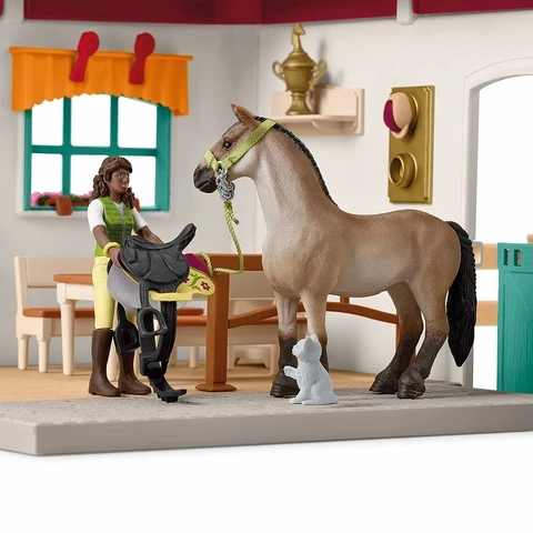 Schleich Horse Club Satulahuone 42591 leikkisetti