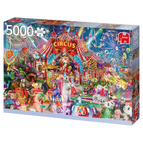 Jumbo Puzzle 5000 returns A night at the Circus