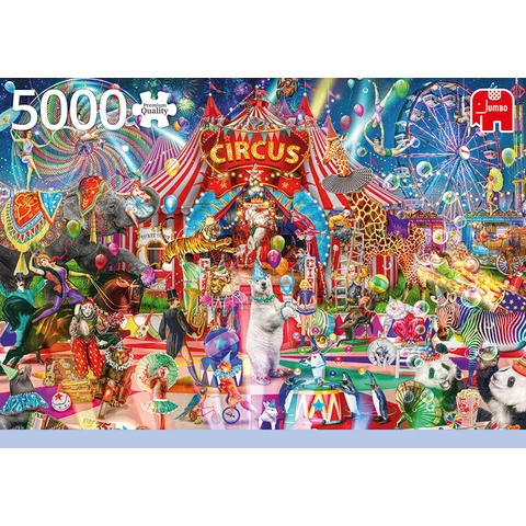 Jumbo Puzzle 5000 returns A night at the Circus