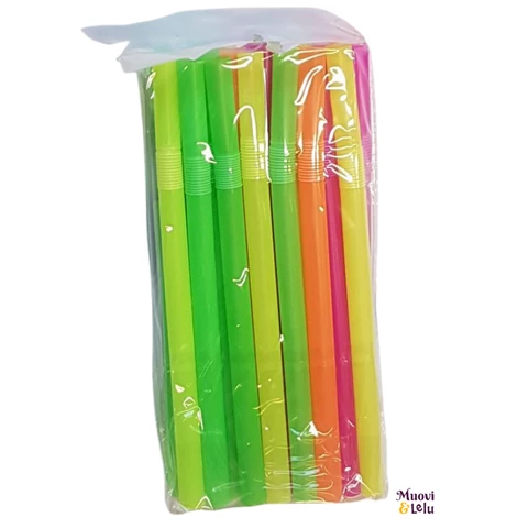 Juice straw Smoothie straw mega 20 plastic straws