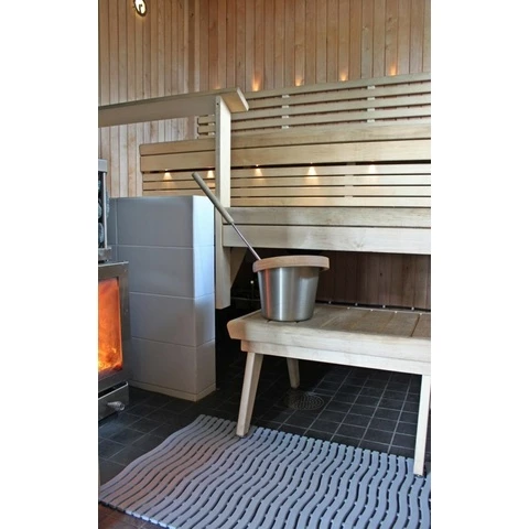 Softstep sauna and bathroom mat 60 cm, kaislan green