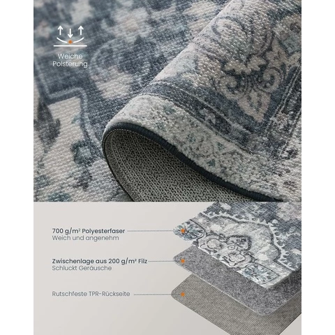 SONGMICS matto Dove Gray (120 x 170 cm)