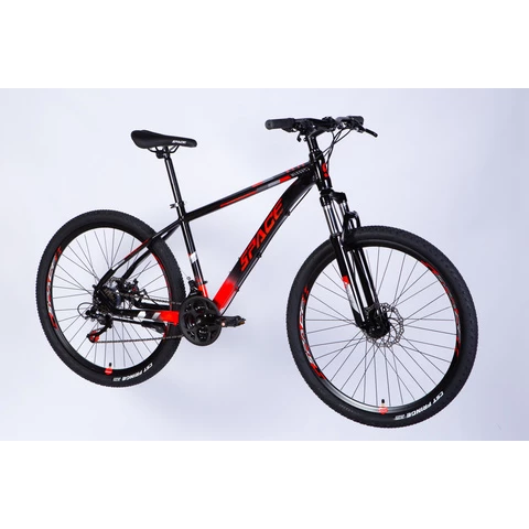 SPACE MERCURY maastopyörä 27.5" 21-v musta-punainen (Musta-punainen, 27.5")