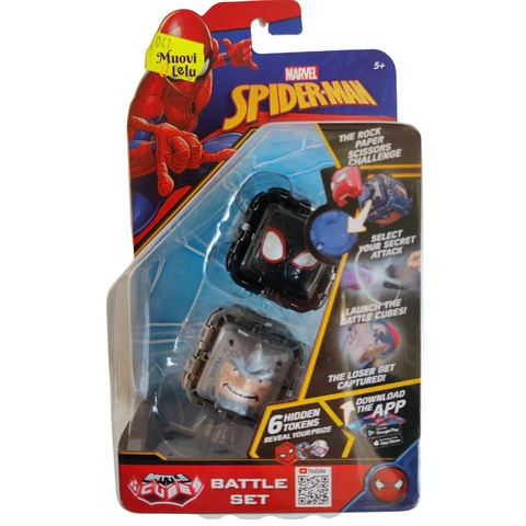  Spiderman Battle cube black and gray