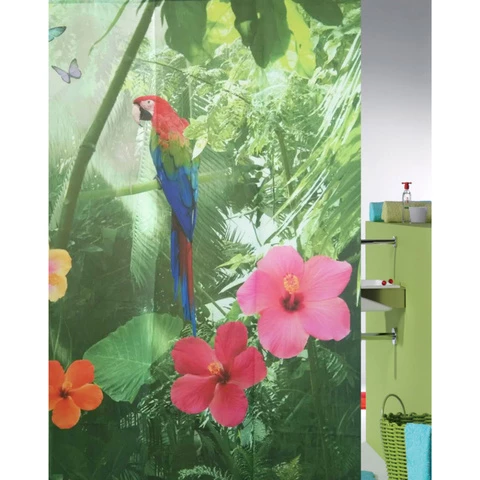  Shower curtain 180 x 200 cm Parrot