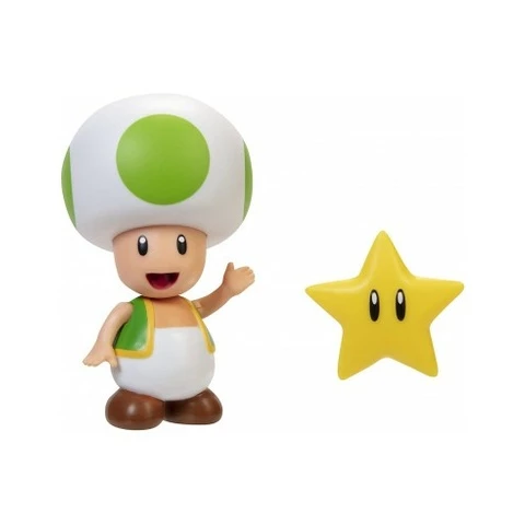 Super Mario figure 10 cm Green Toad