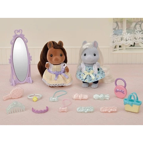 Sylvanian Families Cute Pony Friends Playset