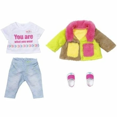 Baby Born outfit colorful jacket & pants