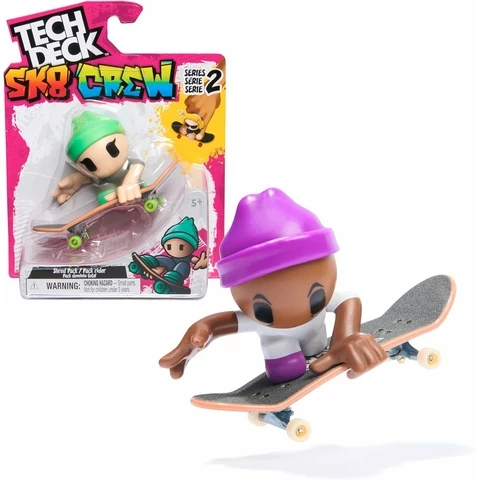 Tech Deck Sk8 Crew sormiskeitti ja hahmo assort.