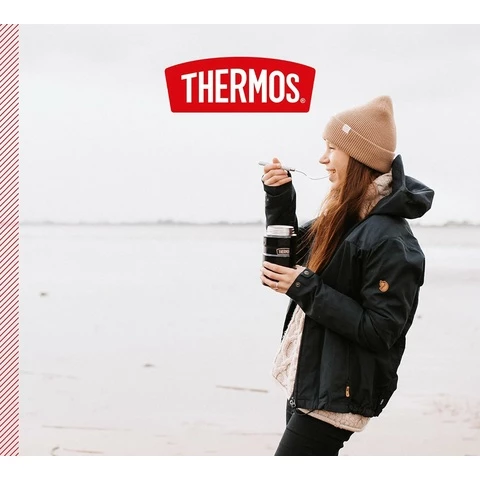 Thermos King ruokatermos lusikalla 0.47L, sininen