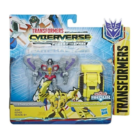  Transformers Starscream and Demolition Destroyer
