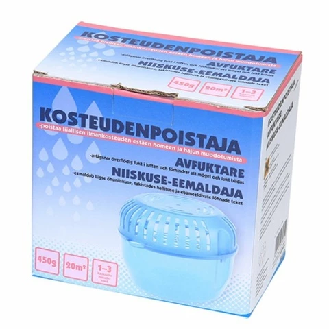 Kosteudenpoistaja purkki + pussi
