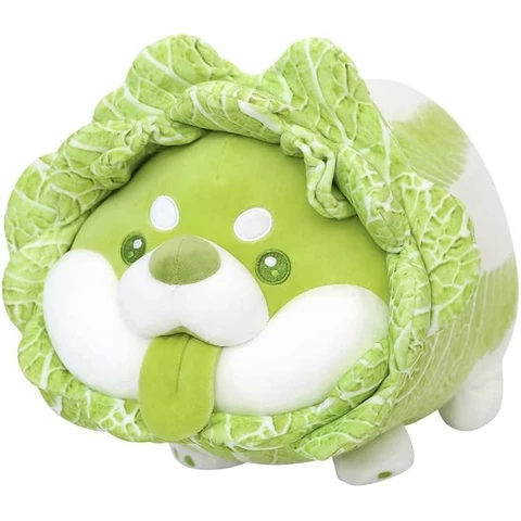 Soft pillow cabbage dog 40 cm