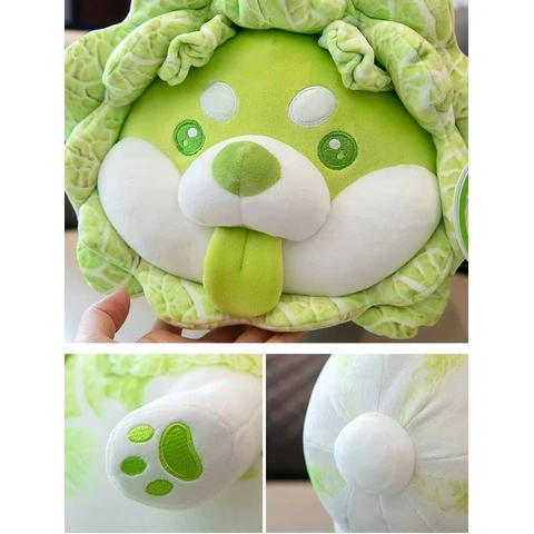 Soft pillow cabbage dog 40 cm