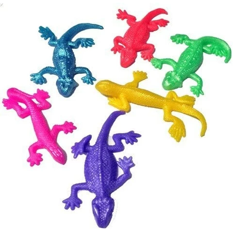 Stretchy Lizards 6 items