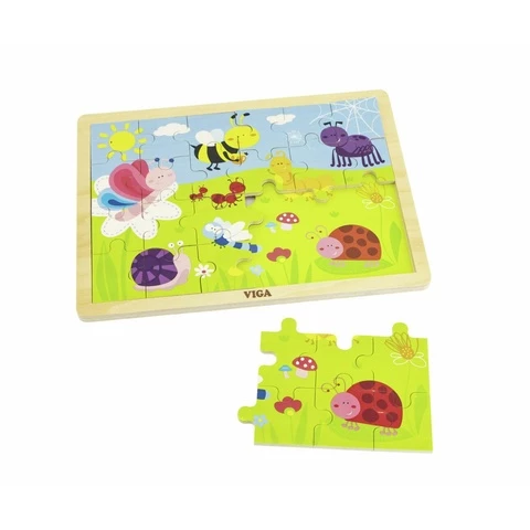 Viga bugs wooden frame puzzle