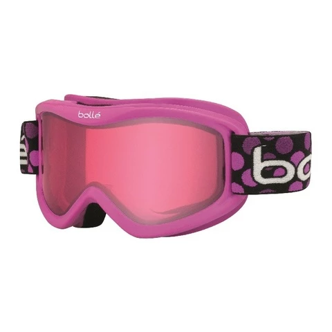Bolle Volt Pink Dots Vermillon Snowboard Goggles