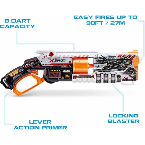 X-Shot Skins Lock Blaster vaahtomuoviammusase