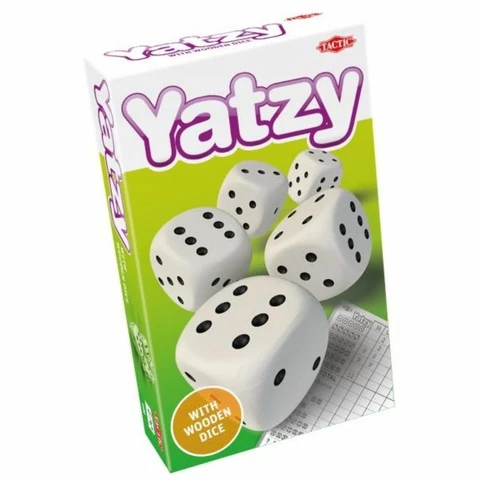 Yatzy Tactic with wooden dice